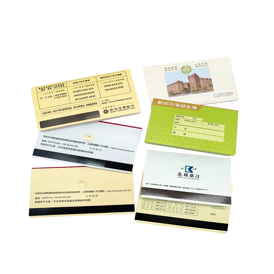 Hot Sale High Quality Film Lamination Offset Printing Passbook