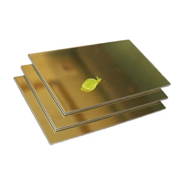 Aluminium Composite Panel 4mm High Gloss Mirror Exterior Wall