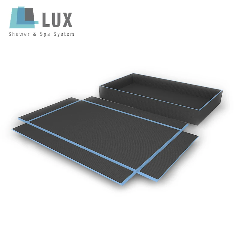 OEM design XPS shower box recessed shelves shower system niche