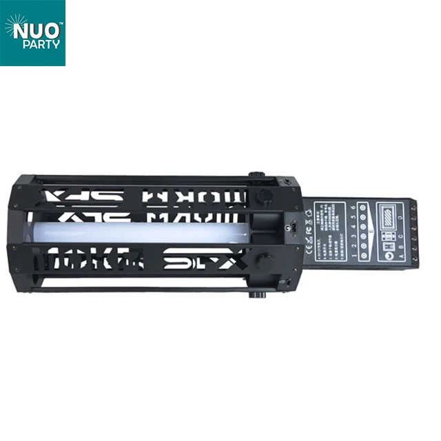 6 heads confetti gun with LED