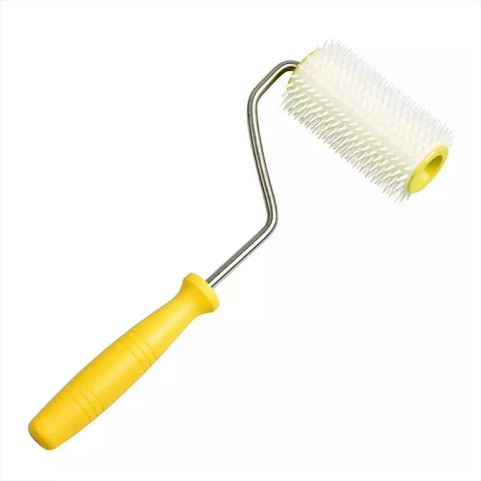Honey Extractor Beekeeping Tool Plastic Uncapping Needle Roller Wooden Handle Uncapper for Beekeeper Comb Tool