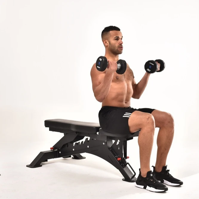 New Arrival Multifunction Fitness Gym Equipment Exercise Commercial Sit Up Bench Adjustable Gym Heavy Duty Bench