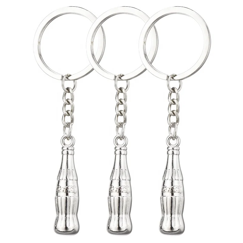 Whole sale Lowest Price Vintage Coke Mini Bottle Keychain Beautiful Condition Rare Rope Chain