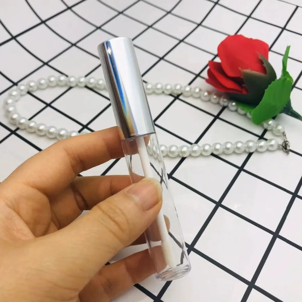 Add your own logo custom empty white mascara tube with brush/mascara