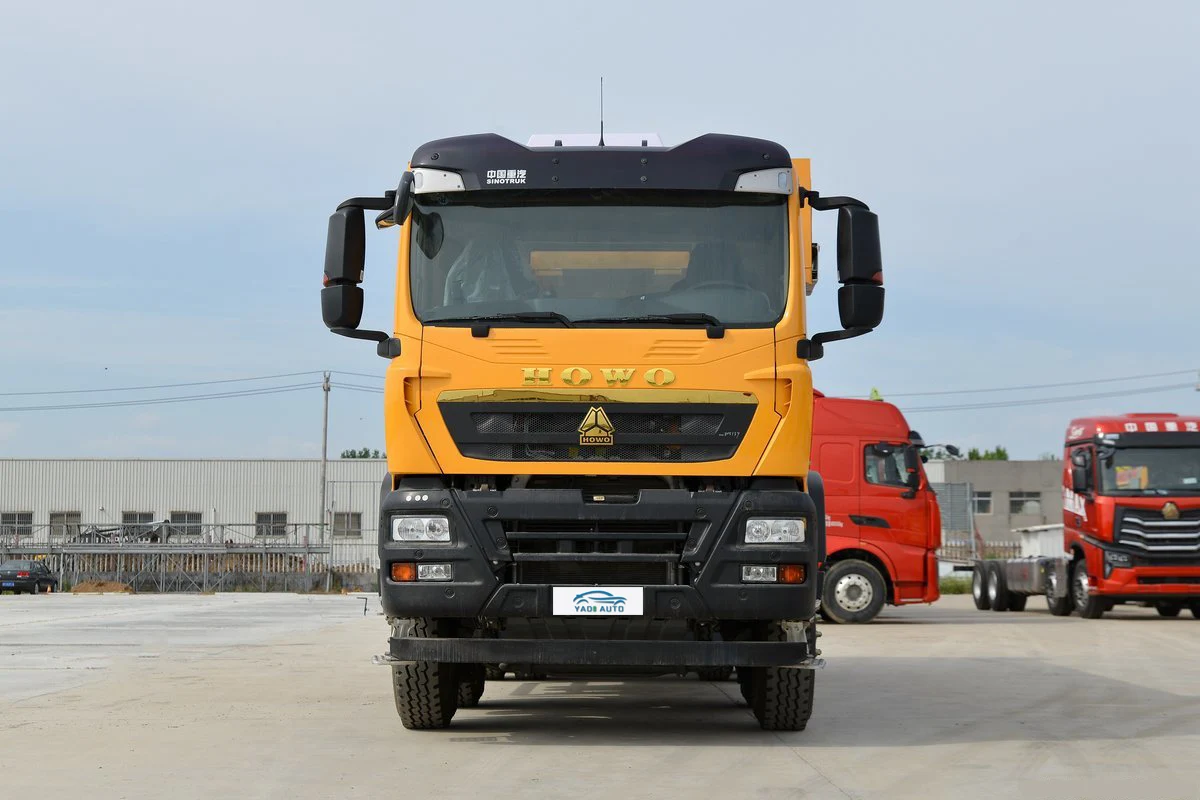 Sinotruk HOWO TX7 heavy truck 460HP 8X4 6.5m dump truck National VI, Euro II, Euro III