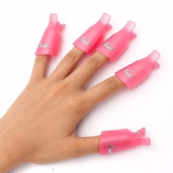 2021 New 3 colors Plastic clip Gel Nail Polish Remover