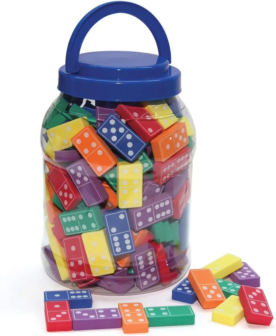 Foam Dominoes 168 Piece  Learning Resources for Kids