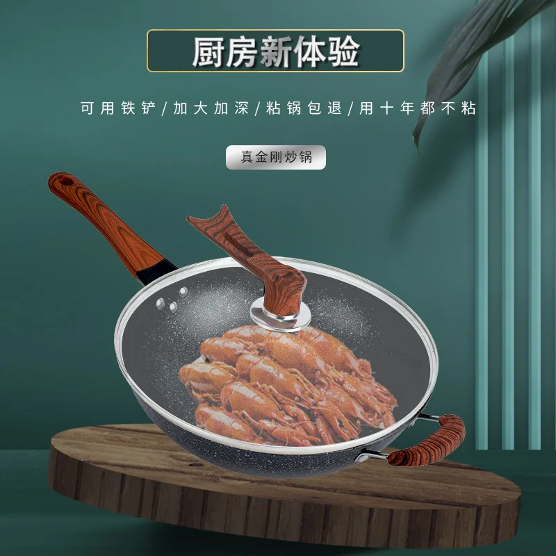 Chief Kitchen cookware Round Die Casting Stone Non-stick Pan