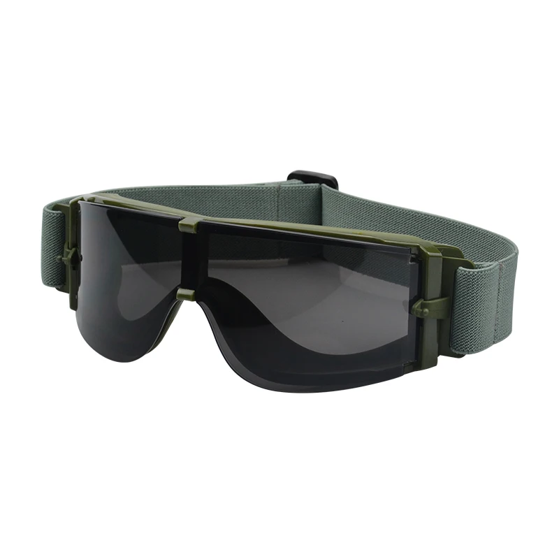 Green gary Promotion Shooting glasses outdoor clear goggles grade men tactical goggles
