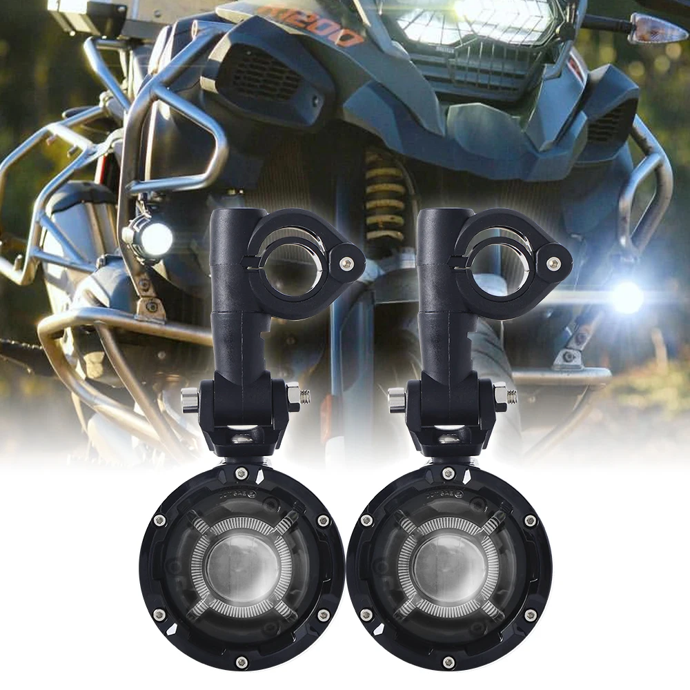 Высокая твердость и высокая рассеивания тепла 60W светодиодный вспомогательный фар дальнего света для BMW R1200GS adv F800GS светодиодные противотуманные фары с DRL за