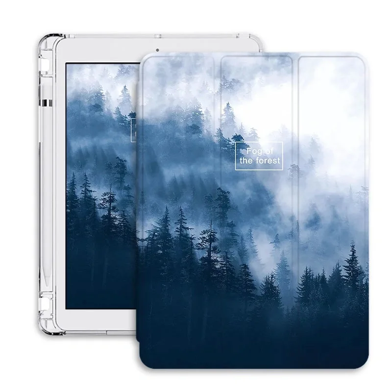 Чехол для Ipad Mini6 чехол 8 3 дюймов 2021 тонкий складываются в три раза стенд мини 6th поколения