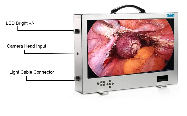 Portable FHD Image System Image Endoscope Camera System for Endoscope and 24inch Monitor