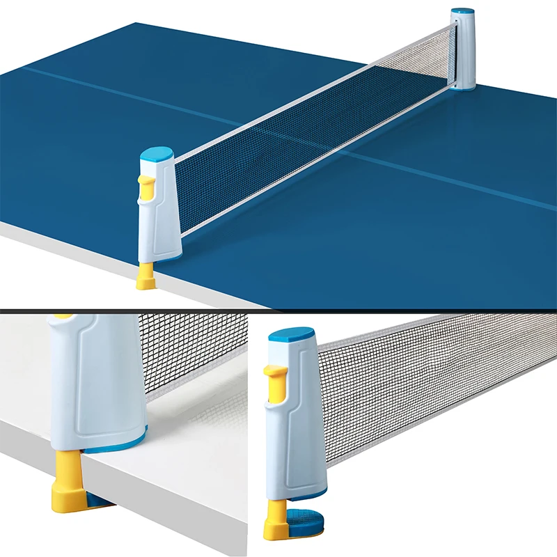professional retractable table tennis set pingpong racket with portable table tennis net