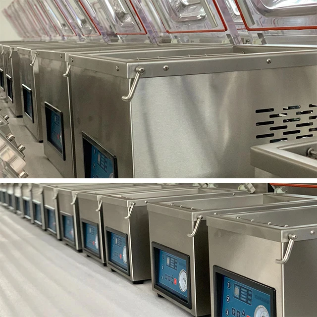 DZ-260 HOME INDUSTRY FRUIT VEGETABLE VACCUM PACKING MACHINE Packing food machine Plastic food container Hand sealer machine