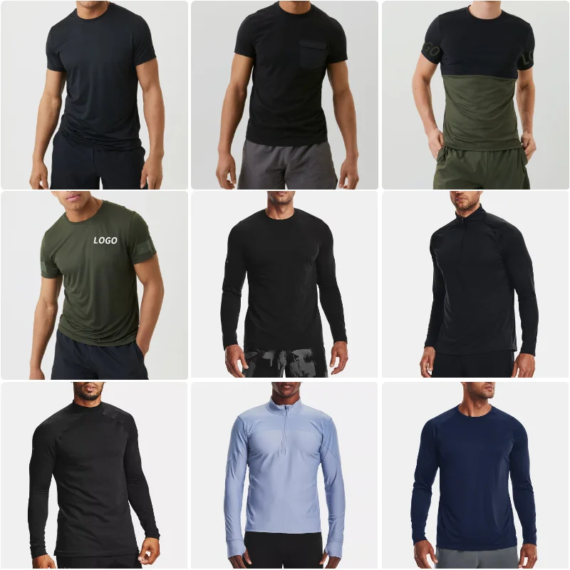 Cross-Border Sports Fitness Landmark Sketch Couple Cute T-Shirt Plain Custom Printed T-Shirts Cheap Round Neck T Shirt