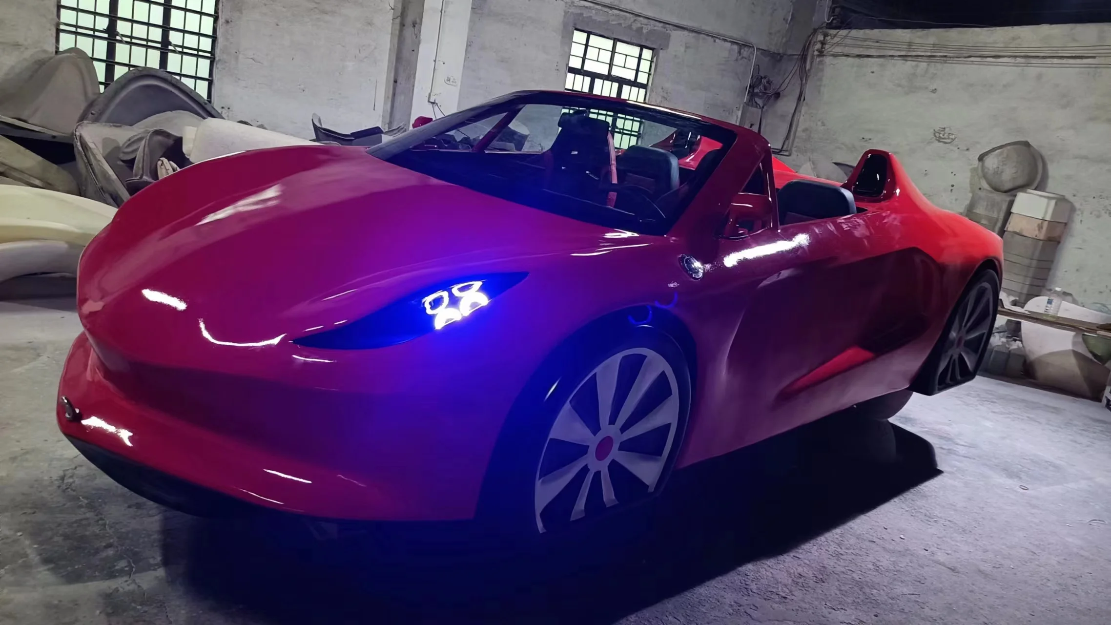 Marine plastic Floating ski jet car floating pontoon with rolling wheels