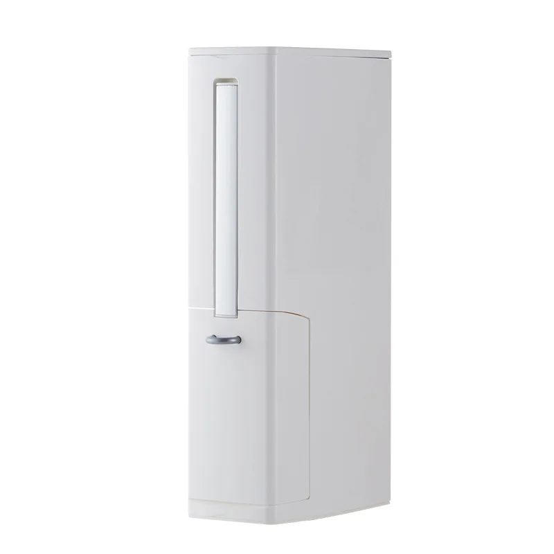 Multi-function Toilet Brush Integrated Sets With Flip Handle Liner Trash Can Home Bathroom Supplies Bathroom Waste Bin