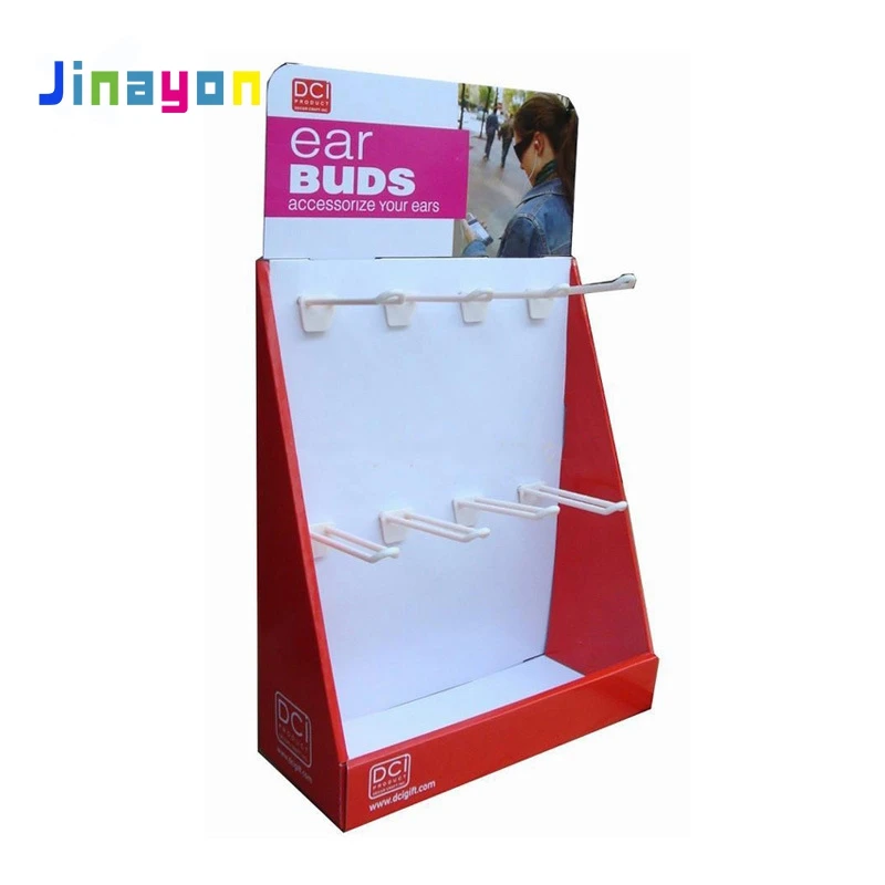 Supermarket Free Advertising Fold Flooring Racking Display Cardboard Candy Carton Counter POP Store Shelf Display paper products