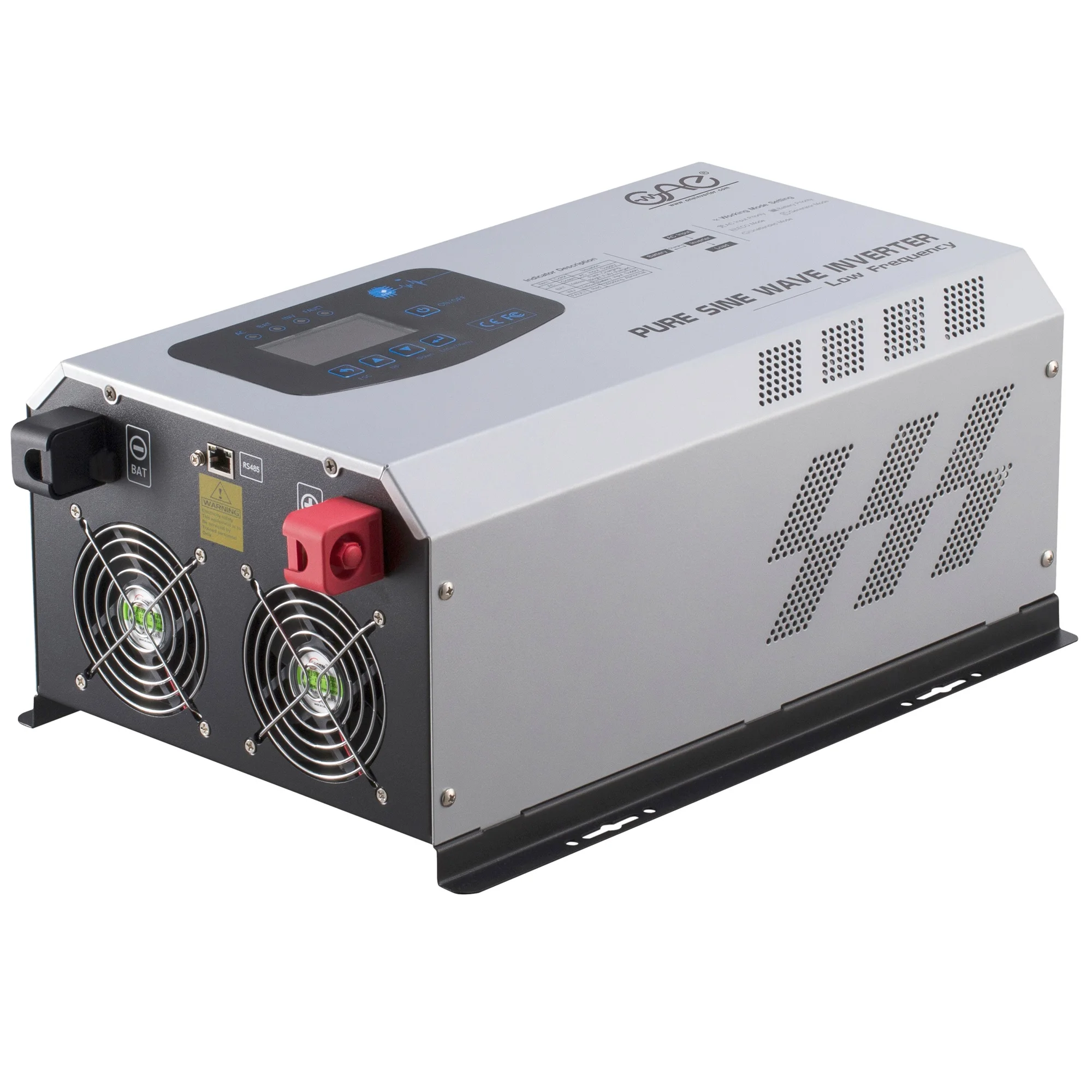 3000W 12V 24V 30A  Low Frequency Pure Sine Wave Inverter 1kw 2kw 3KW 4KW 5KW 6KW 7KW  with AC Charger Toroidal Transformer