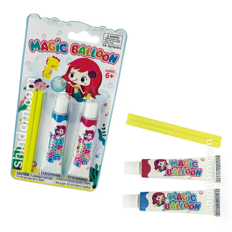 Novelty Blow Up Plastic Balloons with Straw Birthday Party Favors for Kids Products