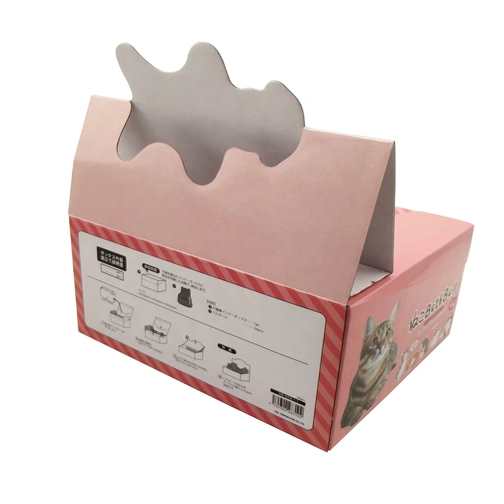 High Quality Corrugated Recycle Paper Custom Logo Shipping Boxes packing products printed Animal Toy or sachet kraft paper Box