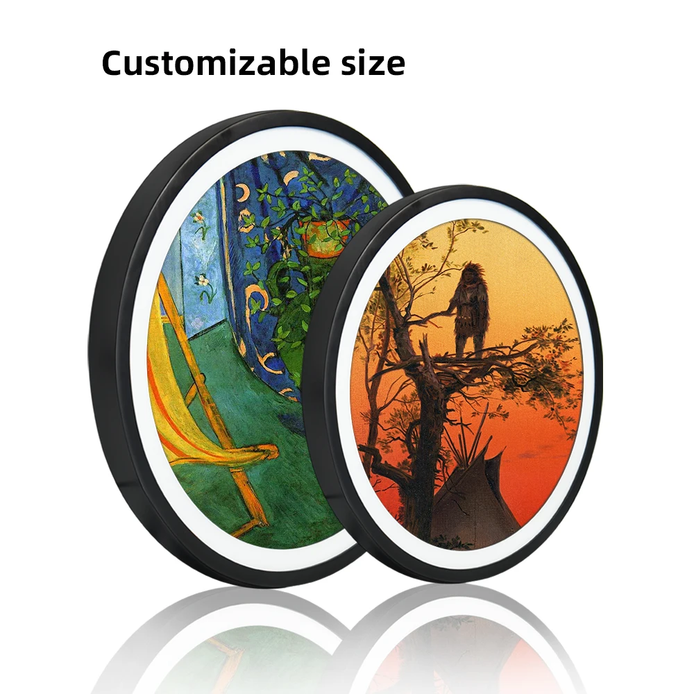 INSOVISION 23.6 Inch round Icd screen Custom Round LCD advertising machine,digital signage displays