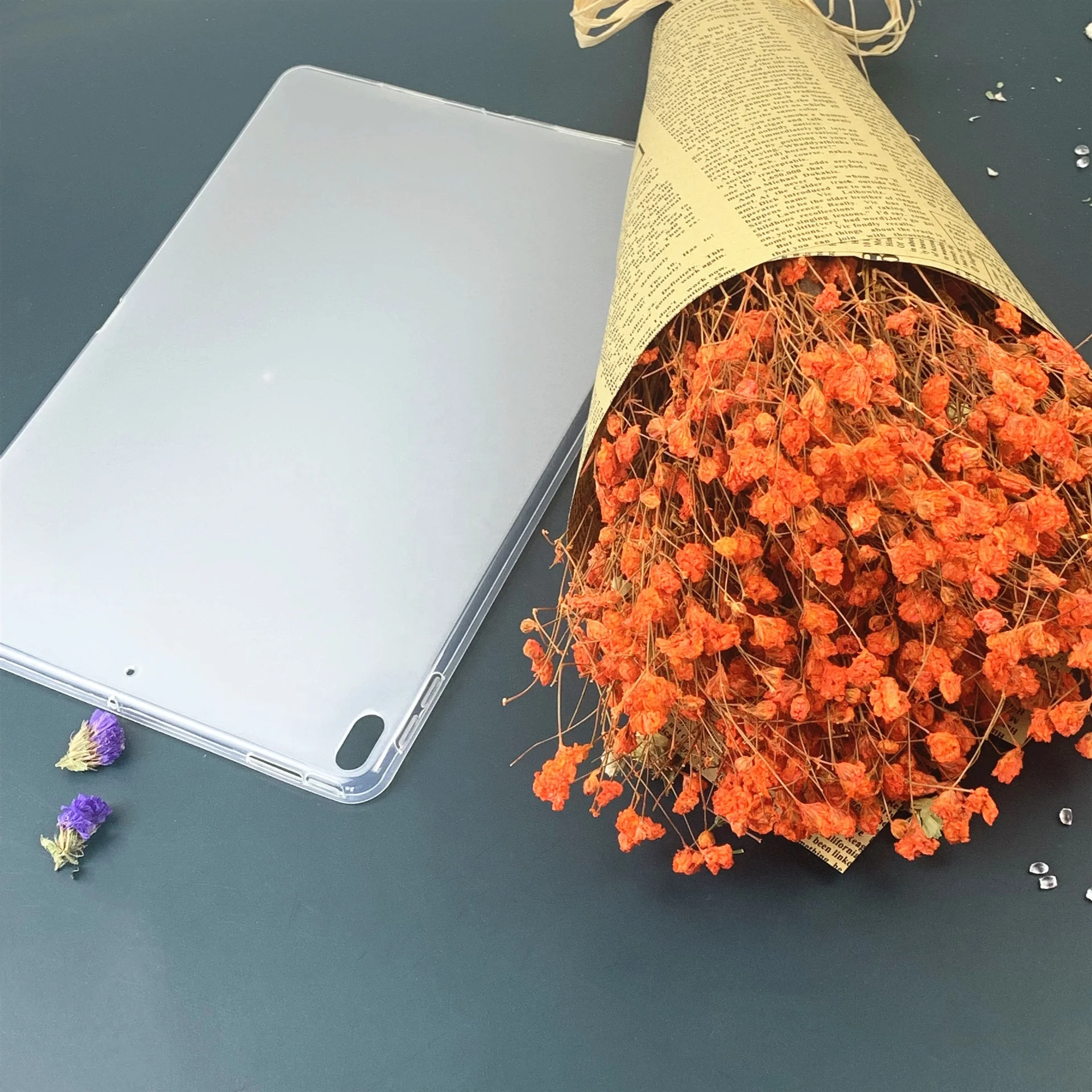  Простой в установке Мягкий ТПУ Матовый Прозрачный чехол для iPad Air 10 5 Задний защитный матовый