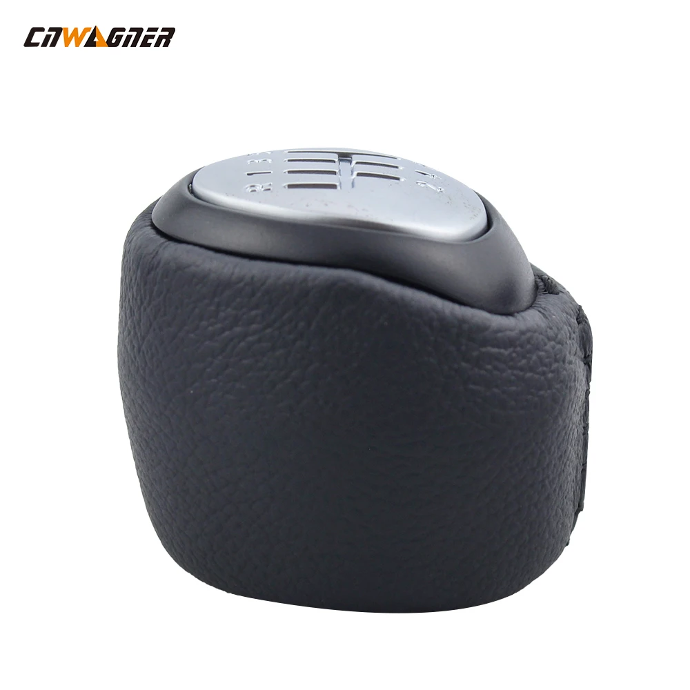 CNWAGNER Custom Car carbon automatic/Manual Speed 5 6 Gear Stick Shift Lever Knob applicable SAAB 9-3 2003-2012