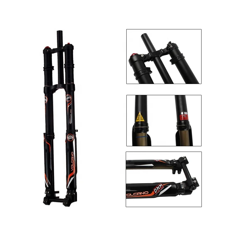 Electric Bicycle Front Fork Dnm Usd-8 Air Suspension Enduro Mountain Bike Double Crown Inverted Front Fork