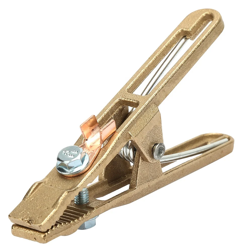 260/300/500A Brass Material A Shape Ground Welding Earth Clamp for Welding Machine(260A)