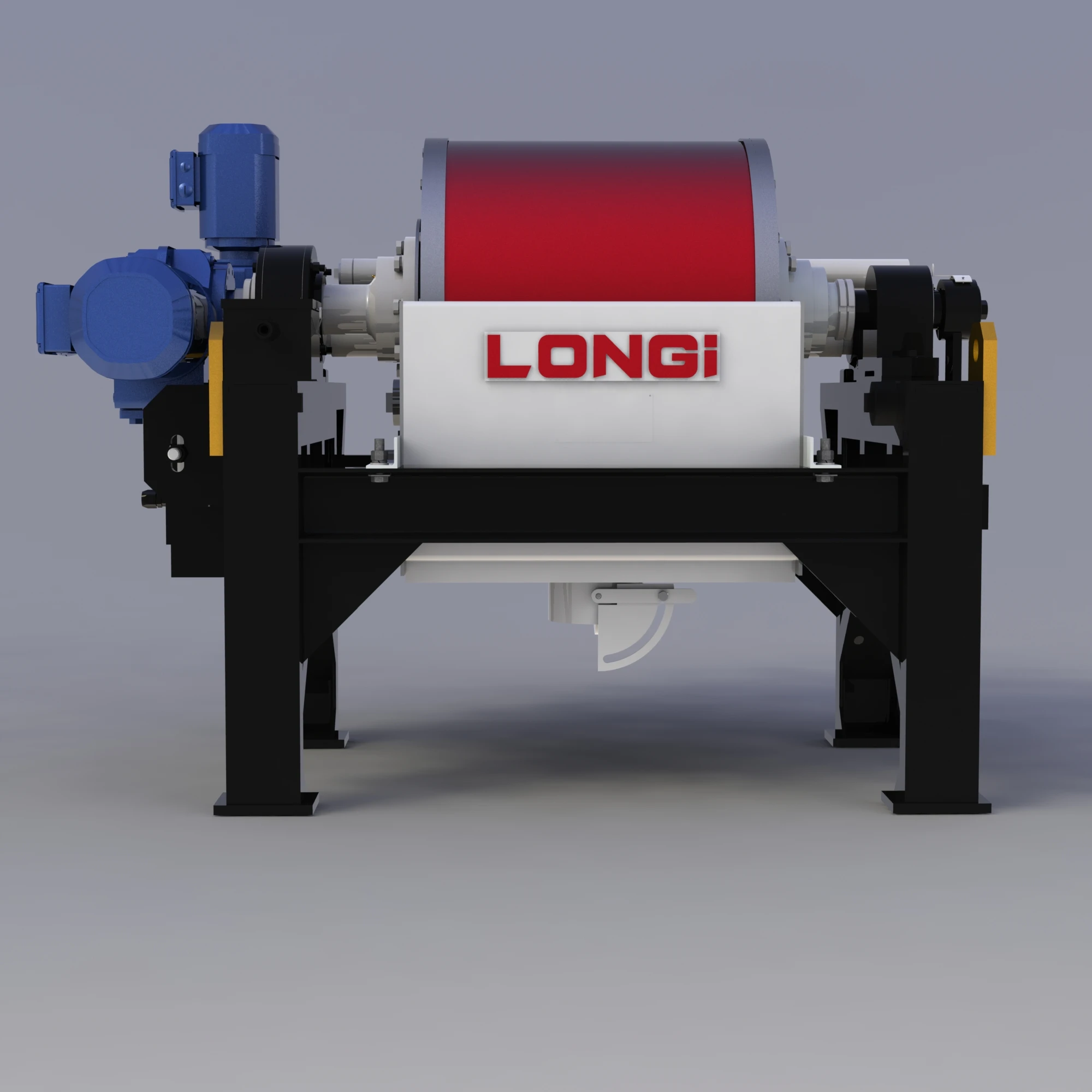 Laboratory Magnetic Separator Mining Machinery Iron Ore Magnetic Roller Separator