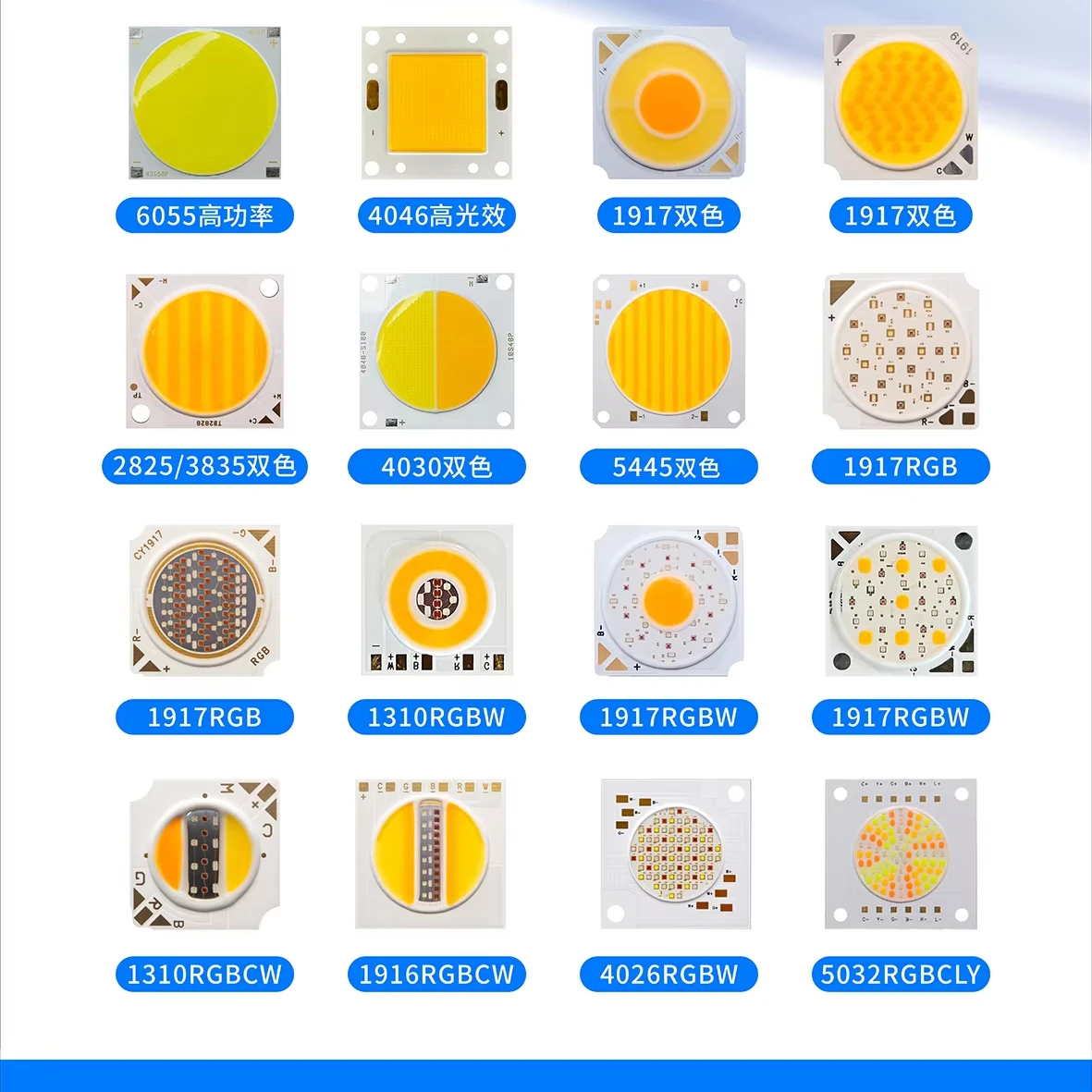 HY High CRI high power COB LED 500W Watt 5047 5050 chip Ra>95 TLCI>95 to Restore ture color for Photography Lighting
