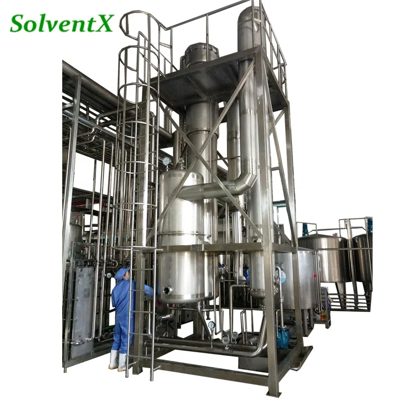 
Pilot Scale Manufacturing Production mvr falling film evaporator 