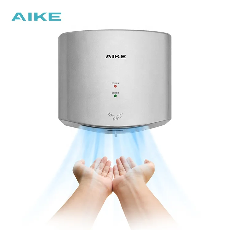 AIKE / OEM AK2630S CB CE сертификат ABS пластик высокоскоростная сушилка для рук ванная комната сушилка для рук secador de manos