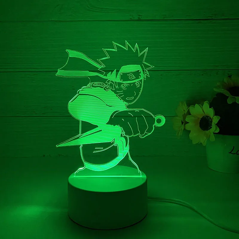 7 Color Changing Table Lamp Factory Wholesale Warm Light 3D Illusion Acrylic Night Light 3D Lamp