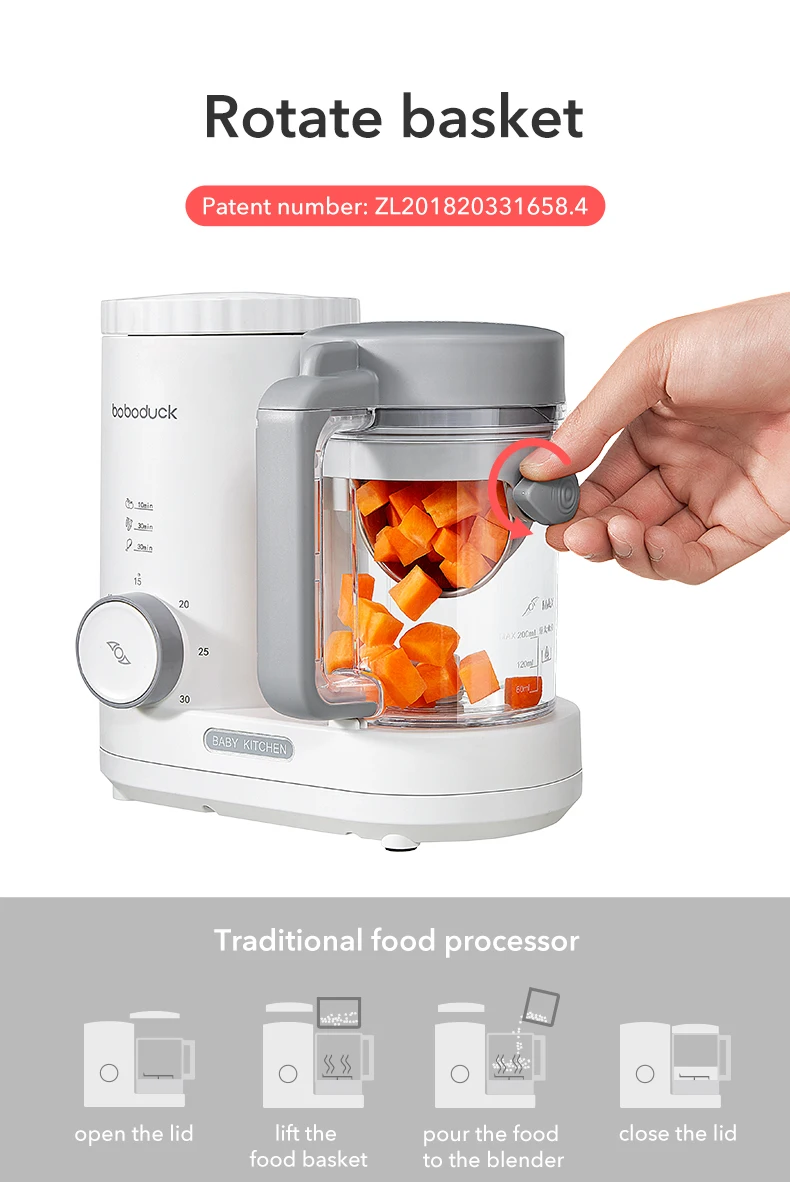 Hot Selling Multifunction Baby Food Steamer Blenders