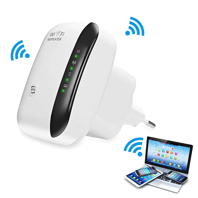 Wi-Fi Repeater Wireless Long Range Extender Amplifier Wireless-N 300Mbps Mini AP Access Point WLAN IEEE802.11N/G/B Network Route