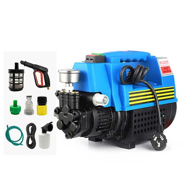 Powerful 1.8kw car wash pressure washer sprayer with wash gun
