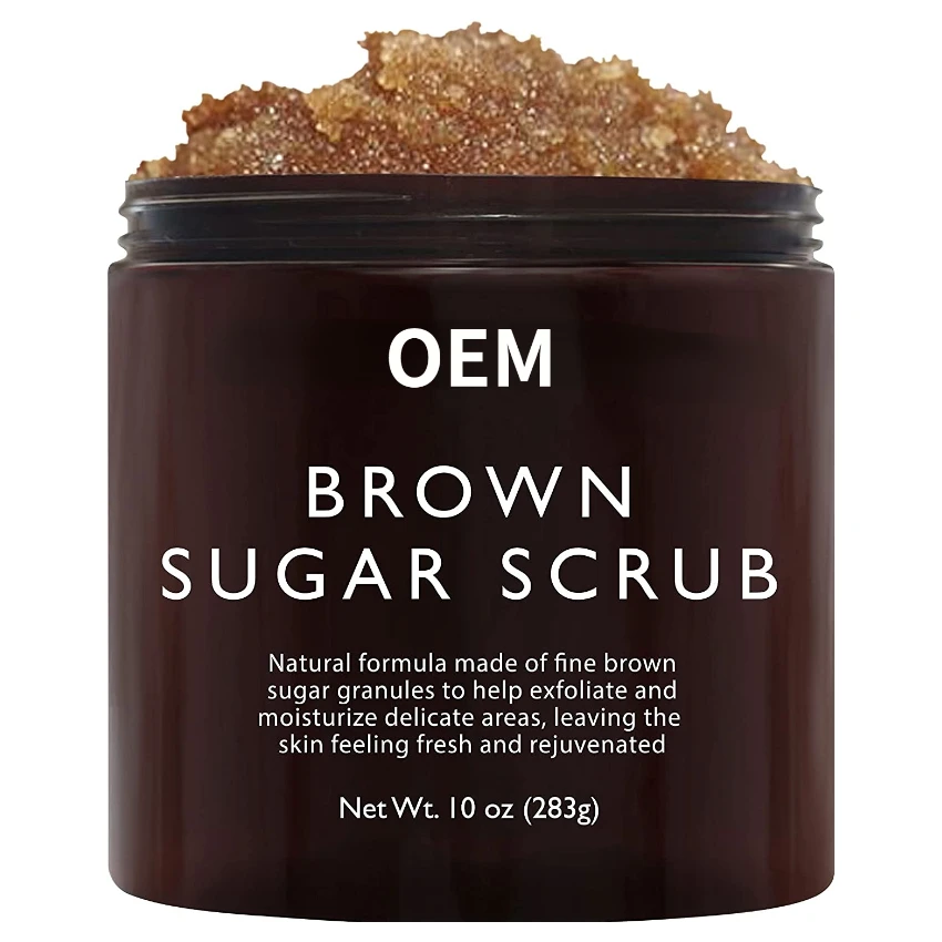 Wholesale Custom Exfoliating Arabica Coffee Scrub Salt Private Label Natural Organic Skin Whitening Coconut Coffee Body Scrub