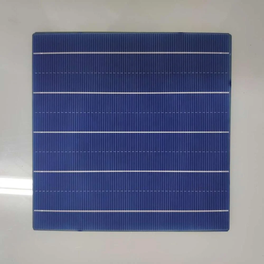 Factory Price 5BB Poly Solar Cell 156.75*156.75mm Polycrystalline Solar Panel Cell