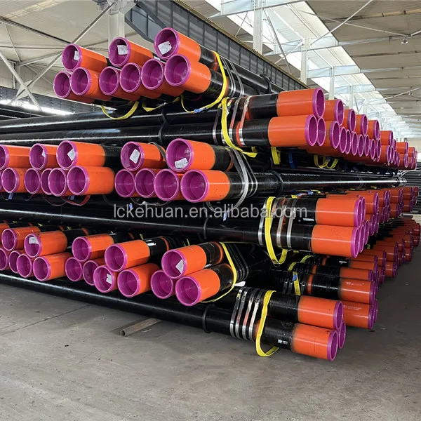 Oil and Gas Well Casing Tube API 5CT N80 K55 OCTG Casing Tubing and Drill Pipe