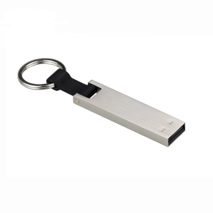 Wholesale  2022 New Style 16gb USB flash drive with keyring 8GB Mini stainless steel  USB flash drive  8gb With PU Key Chain