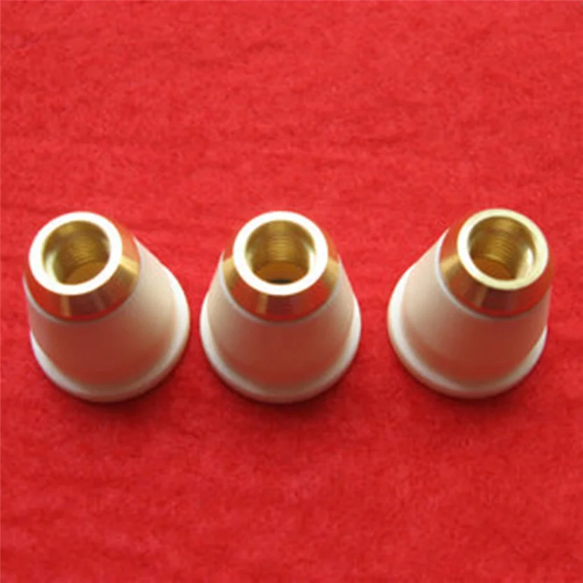 Stock product wholesale alumina ceramic fiber laser jet cutting nozzle