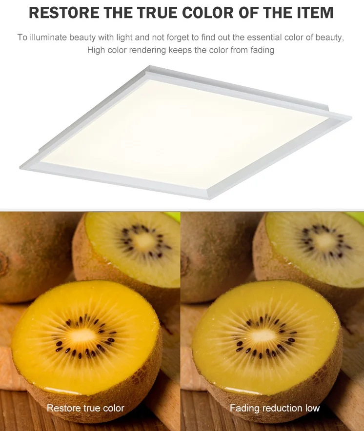 Wholesale Price Commercial Office Ceiling Recessed Lamp 36 50 Watt Aluminum Led  Panel Light