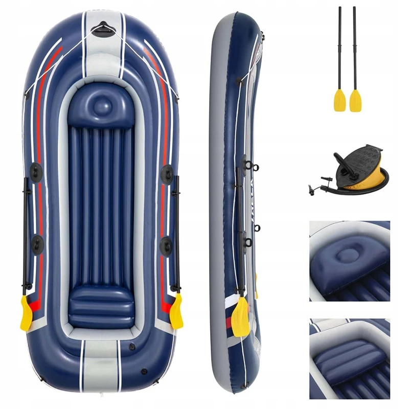 Inflatable boat PVC material 3 person Fishing Kayak 307 cm
