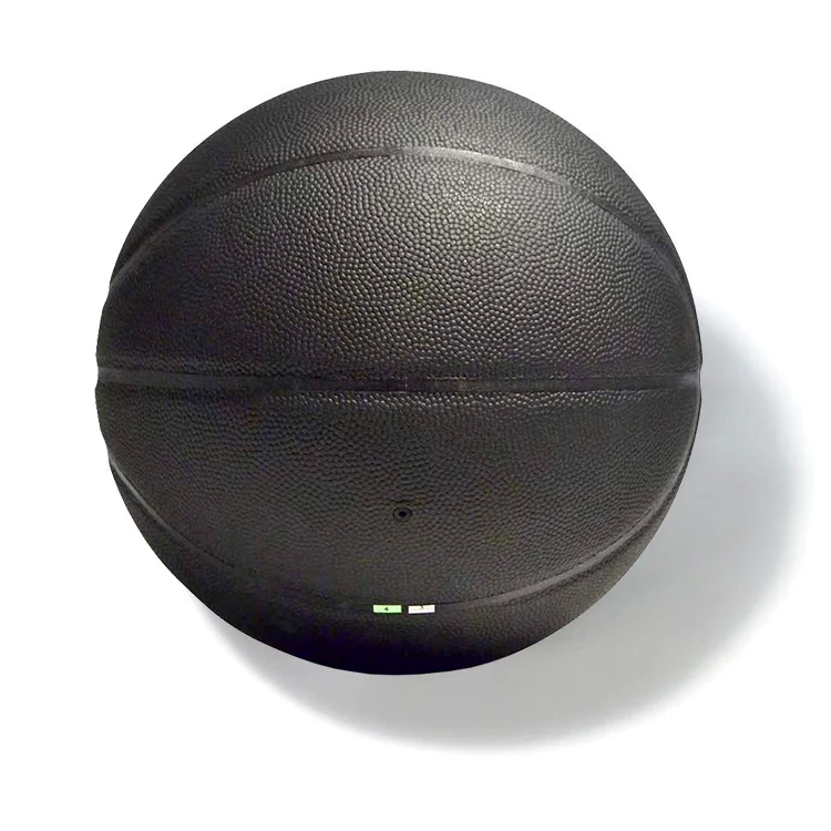 Aolan black ater leather basketball hygroscopic training ball wholesales balls custom logo match basketball ball