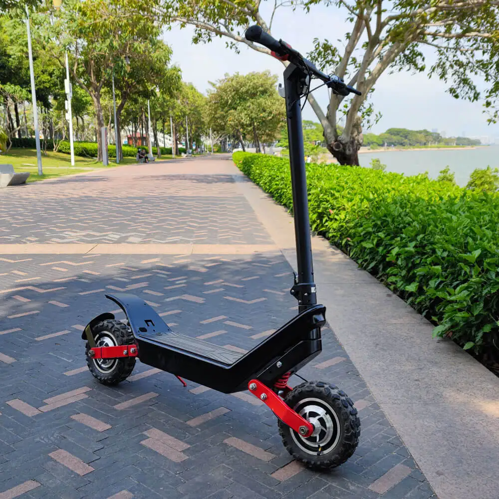HX 10X Scooter 11inch Dual Motor Electric Scooter 48V 1000W Off-road E-scooter 40kmh Double Drive High Speed Scooter OffRoad