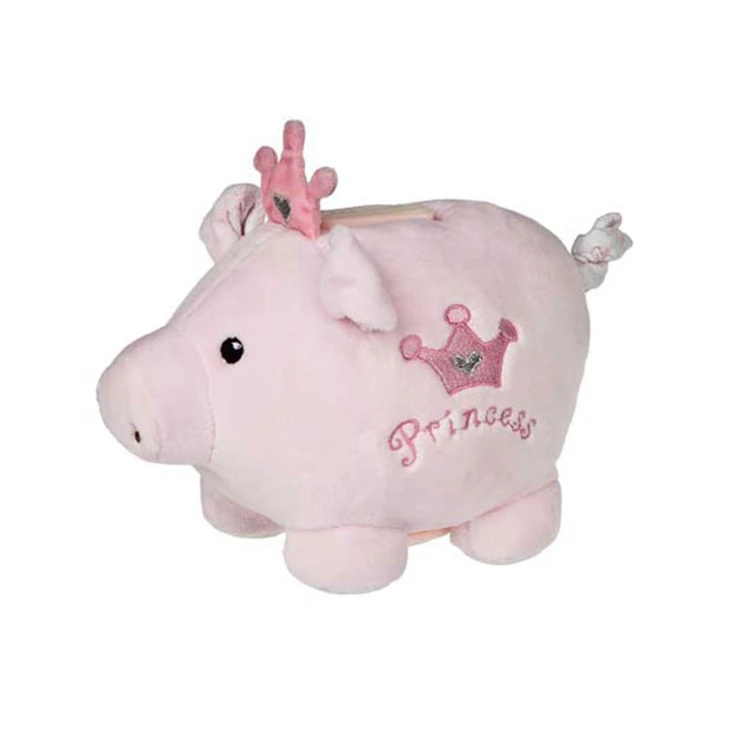 Plush Toy Little Pig Bank for Children 2