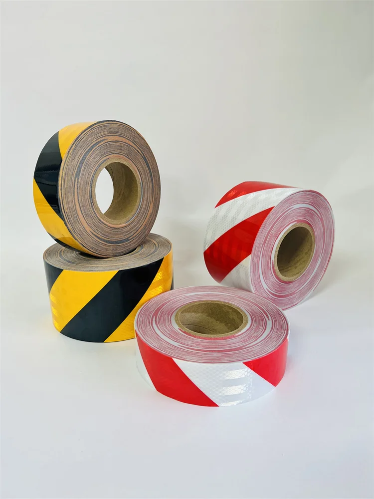 Reflective Trailer Safety Tape Conspicuity Reflective PVC Tape Conspicuity Tape Warning Sign