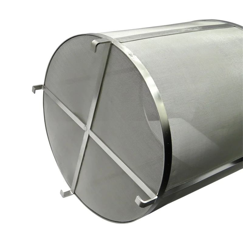 Hop Spider 300 Micron Mesh Stainless Steel Hop Filter Strainer For Home Beer Brewing Kettle 4*10inch Or 6*14inch